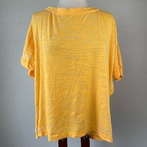 NWOT We The Free Orange Oversized Top Size S